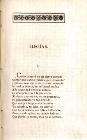 Elegías