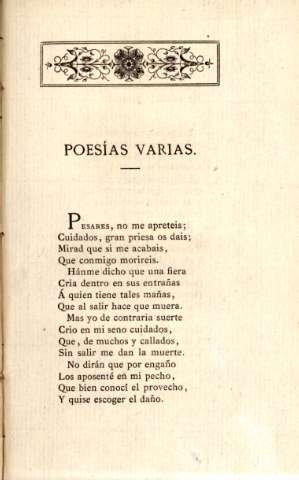 Poesías varias