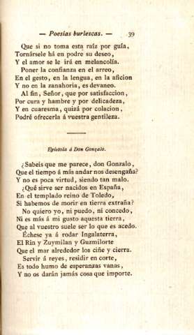Epístola á Don Gonçalo