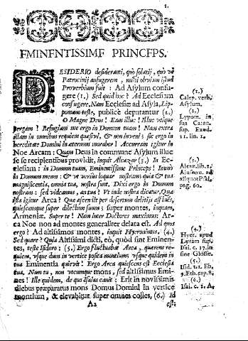 EMINFNTISSIMF PRINCFPS