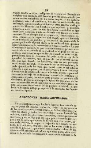 Algodones manufacturados