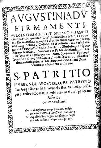 Augustiniadu firmamenti fulgentissimis tot micantis sanctitate ...