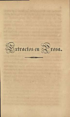 Extractos en prosa