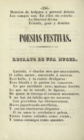 Poesías festivas