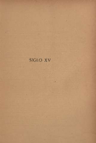 Siglo XV