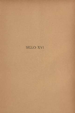Siglo XVI