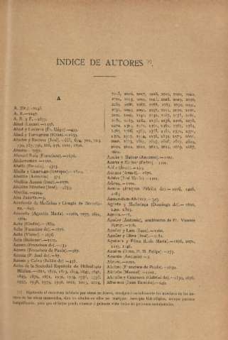 Índice de autores