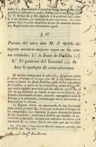 Ss. II. Poesias del señor don M. J. Q. ...