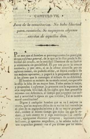 Capitulo VII. Jura de la constitucion ...