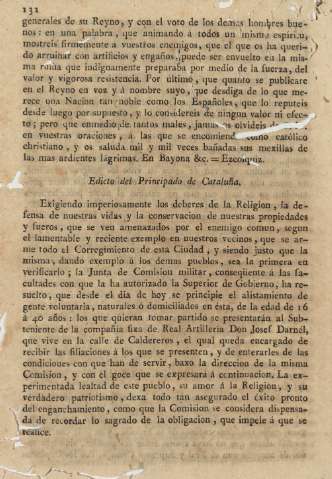 Edicto del Principado de Cataluña