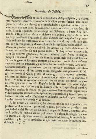 Naturales de Galicia