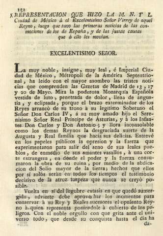 Representacion que hizo la M. N. Y L. Ciuadad de México ...