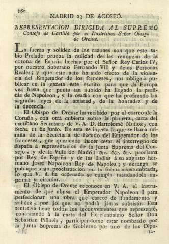 Representacion dirigida al Supremo Consejo de Castilla por el Ilustrisimo Señor Obispo de Orense