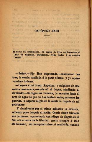 Capítulo XXIII