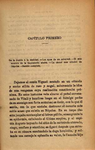 Capítulo primero