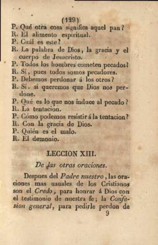 Lección XIII. De las otras oraciones