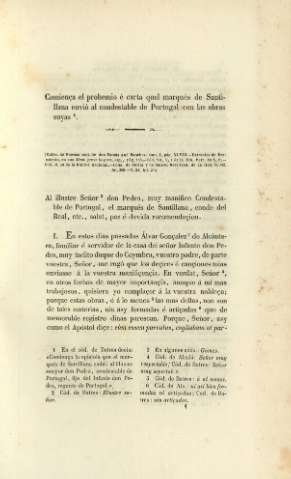Comiença el prohemio é carta quel marqués de Santillana envió al condestable de Portugal con las obras suyas