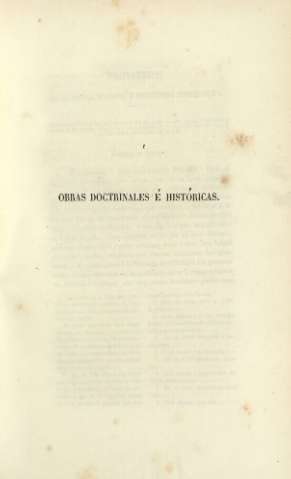 Obras doctrinales é históricas