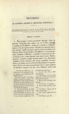 Proverbios de gloriosa dotrina é fructuosa enseñança