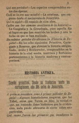 Historia antigua. España primitiva, desde su fundacion hasta los cartagineses, año 205 antes de Jesucristo