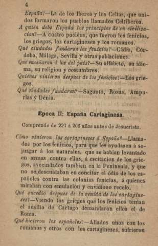Época II: España Cartaginesa