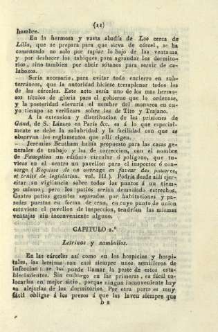 Capitulo 2º. Letrinas y zambullos