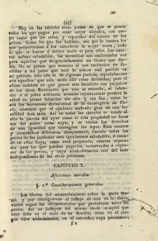 Capítulo X. Afecciones morales