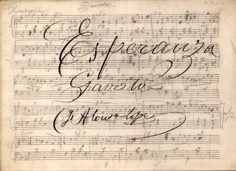 Esperanza. Gavota (F. Alonso Lopez)