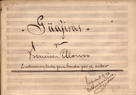 Güajiras por Francisco Alonso