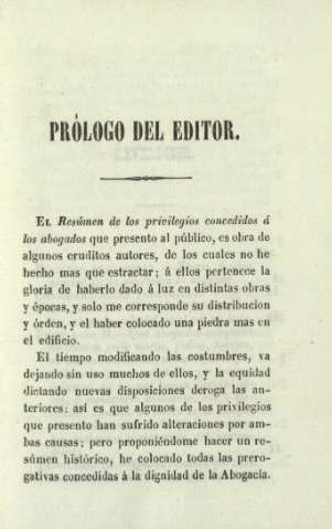 Prólogo del editor