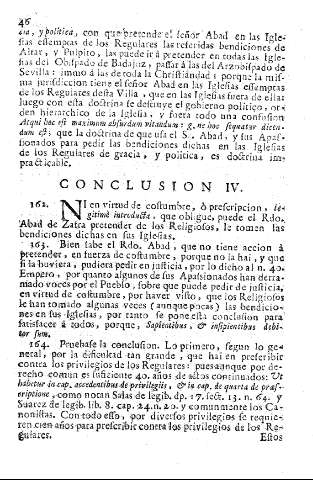 Conclusion IV