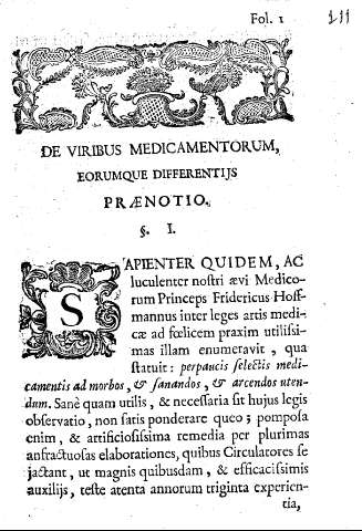 De viribus medicamentorum, eorumque differentijs