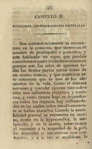 Capitulo II. Patologia, consideraciones generales