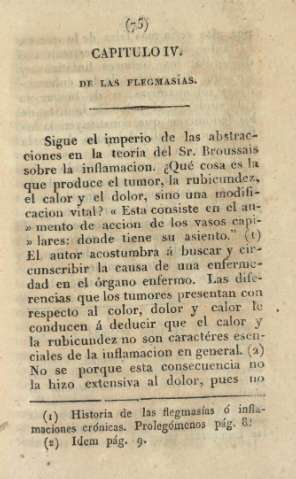 Capitulo IV. De las flegmasías