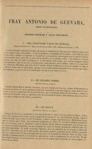 Fray Antonio de Guevara