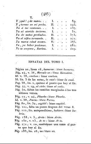 Erratas del tomo I