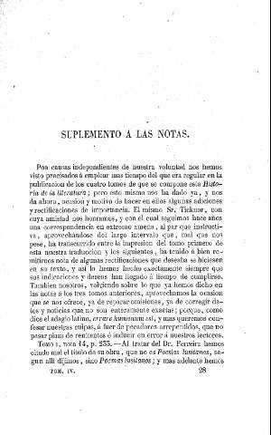 Suplemento a las notas