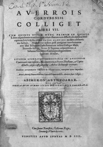 Averrois cordubensis colliget. Libri VII...