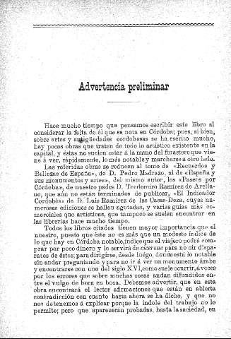 Advertencia preliminar