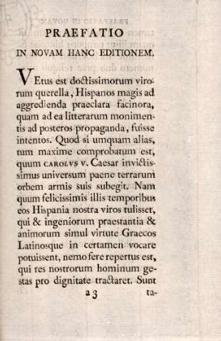 Praefatio in novam hanc editionem