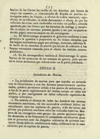 Título II. Jurisdiccion de marina
