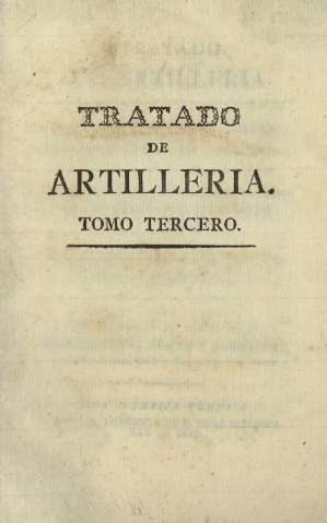 Tratado de artilleria. Tomo tercero