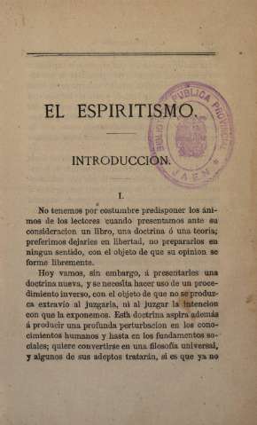 El Espiritismo. Introducción