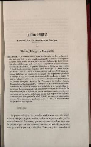 Lección primera