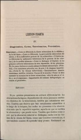 Lección cuarta