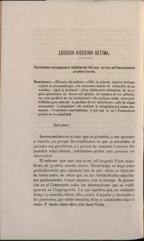 Lección vigesima setima