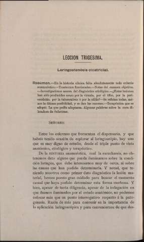 Lección trigesima