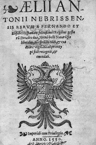 Aelii Antonii Nebrissensis rerum a Fernando... nuc secundo editi...