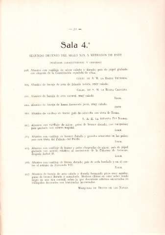 Sala 4ª. Segundo decenio del siglo XIX a mediados de éste (Periodos constitucional y cristino)