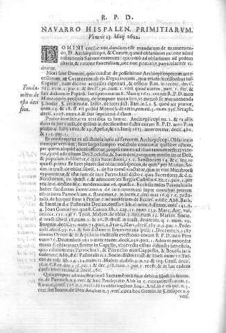 R.P.D. Navarro Hispalen Primitiarvm